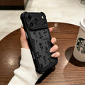 Rose Garden Phone Case Elegant Floral Print Design Compatible with Iphone 17 Pro Max 16 Pro Max 15 Pro 14 13 12 11 Series Simple Color Matching