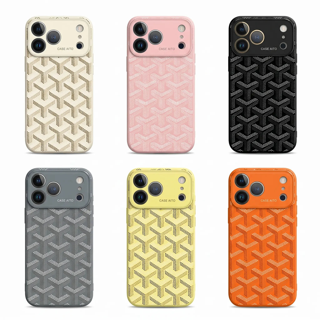 Y-Letter Monogram Pattern Phone Case Made from Scratch-Resistant Scratches & Damage Combining Premium Durability with a Stylish Functional Design Pocket-Friendly Profilefor Iphone 17 Pro Max 16 15 14 13 12 Pro Max