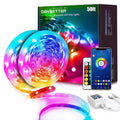 Transform Your Space with 50Ft Color-Changing LED Strip Lights! 🎶✨ Sync to Music, Control with Remote & App, Set Timers – Perfect for Any Room! 🛏️💡