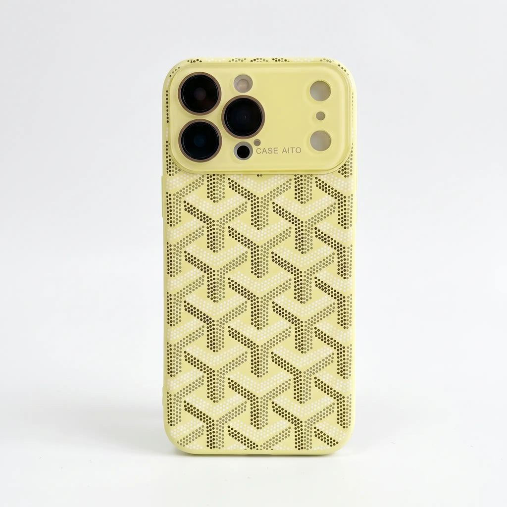 Y-Letter Monogram Pattern Phone Case Made from Scratch-Resistant Scratches & Damage Combining Premium Durability with a Stylish Functional Design Pocket-Friendly Profilefor Iphone 17 Pro Max 16 15 14 13 12 Pro Max